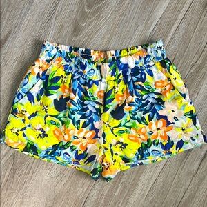 NWT Multicolor Floral Shorts